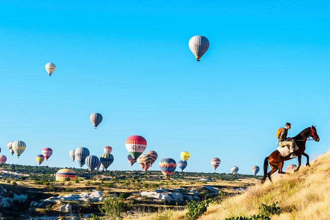 Cappadocia Sunrise Horse Riding - Red Valley first: fairy chimneys and a 360-degree morning