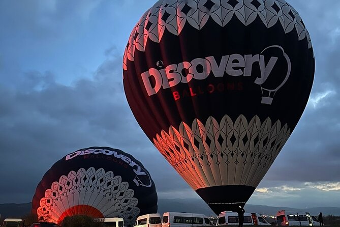 Cappadocia Sunrise Hot Air Balloon Flight / Discovery Balloons - Hotel Pickup and the Pre-Flight Morning Routine