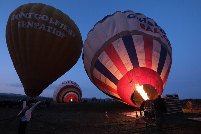 Cappadocia Sunrise Hot Air Balloon Ride | All-Inclusive Tour Cat - Çat Vadisi: watching balloons get ready (not just waiting)
