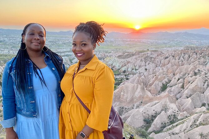 Cappadocia Sunset and Night Tour with Dinner - The route from Kızılçukur Valley sunset to Ortahisar Castle