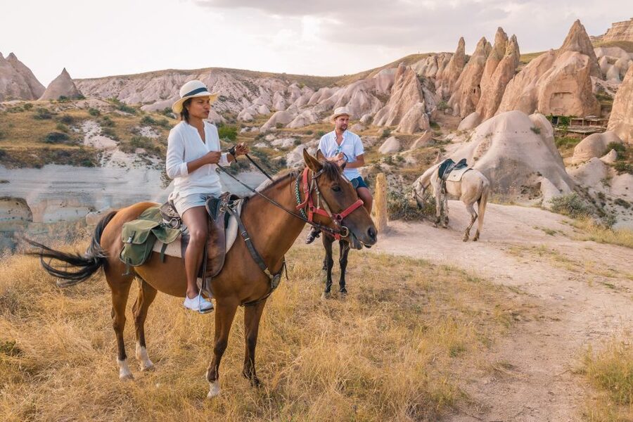 Cappadocia: Sunset Horse Trek Through the Valleys - The Ride Back Down to the Ranch (and Your Return Trip)