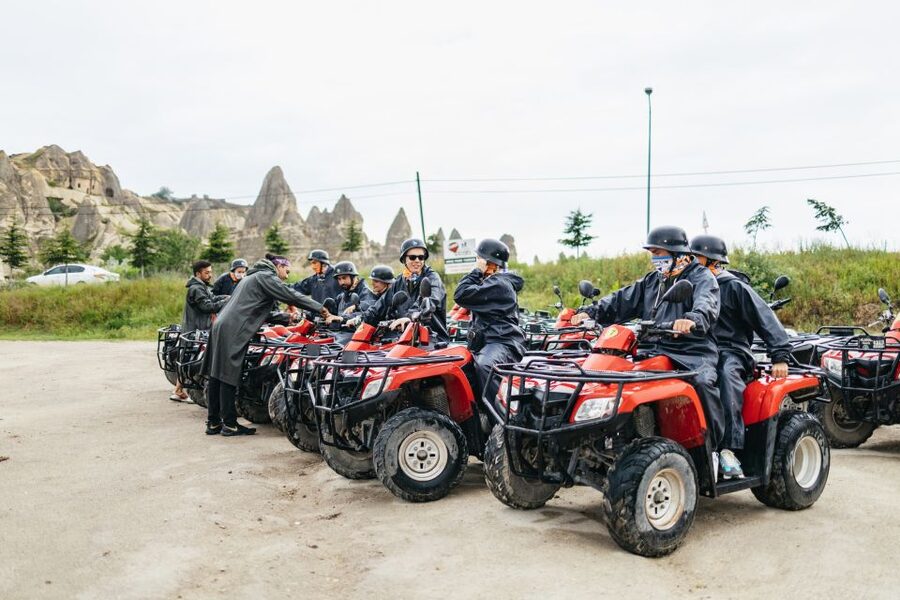 Cappadocia: Sunset or Daytime ATV Adventure Tour - Love Valley: wide roads, big vistas, and those strange rock shapes