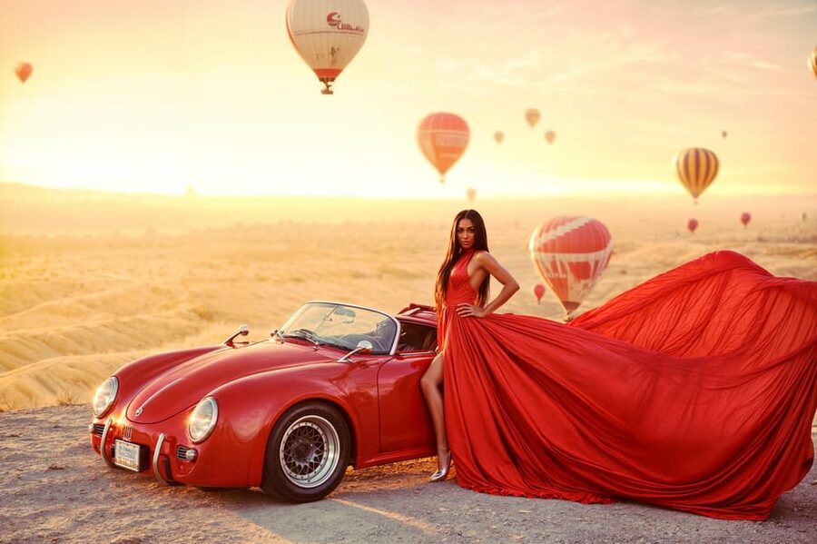 Cappadocia: Taking photo with Swing at hot air balloon view - Sunrise Timing and the Real Meaning of a 2-Hour Session