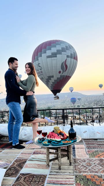 Cappadocia: Terrace Photo Spot With Balloon Flight View - What’s included (and what costs extra)