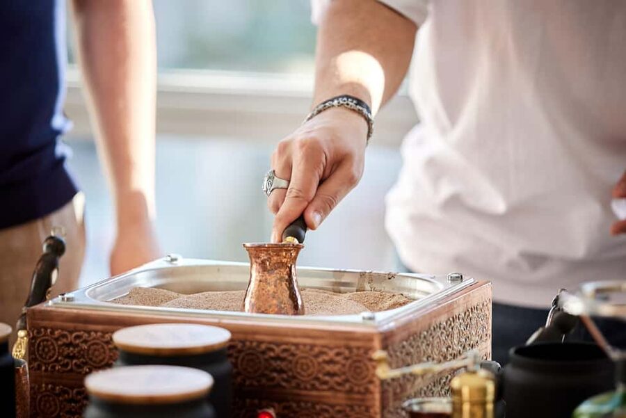 Cappadocia: Turkish Coffee Workshop on Sand & Fortune + Gift - Brewing on sand: why the foam is the real lesson