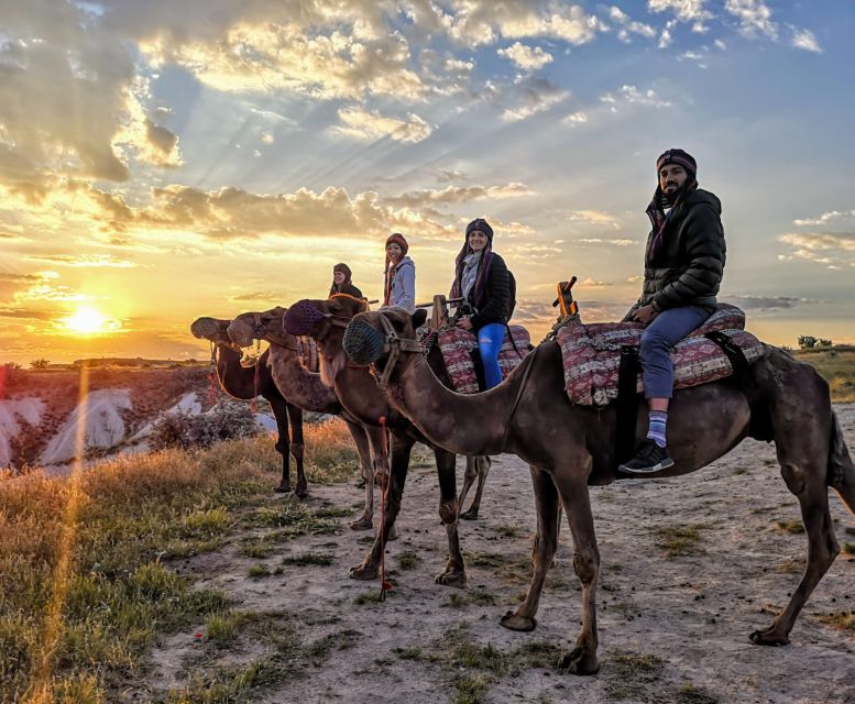 Cappadocia: Valleys Highlights Camel Tour with Hotel Pickup - Sunrise vs Daytime vs Sunset: Pick Your Light