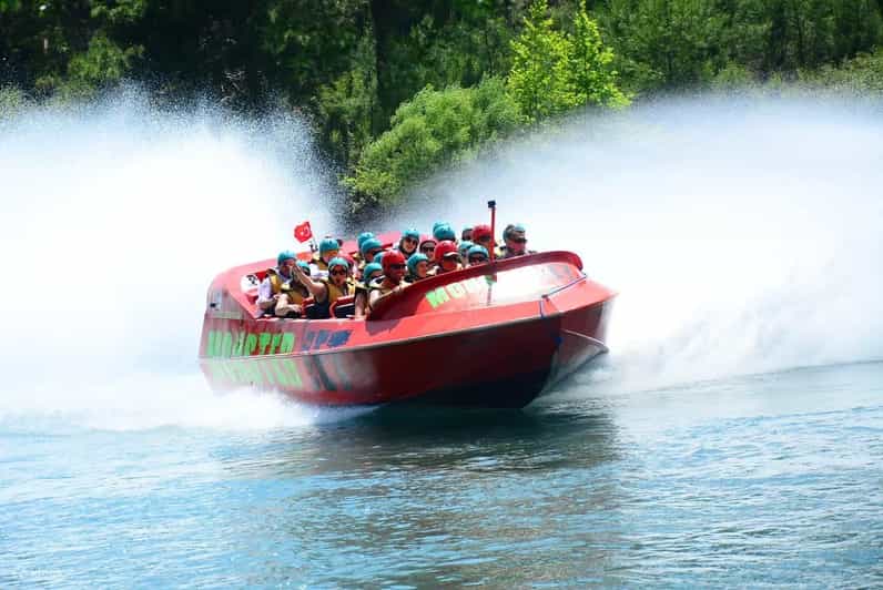 Cappadocia: Zipline, Jetboat, and Monster Safari Adventure - Jetboat Time on Lake Avanos: the 360 splash factor