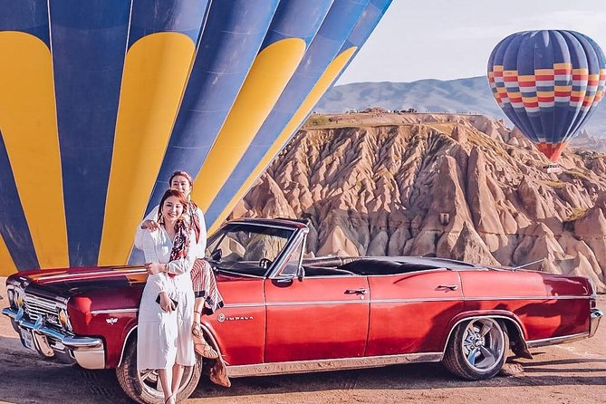 Classic Car Tour in Cappadocia - Göreme National Park panorama after takeoff