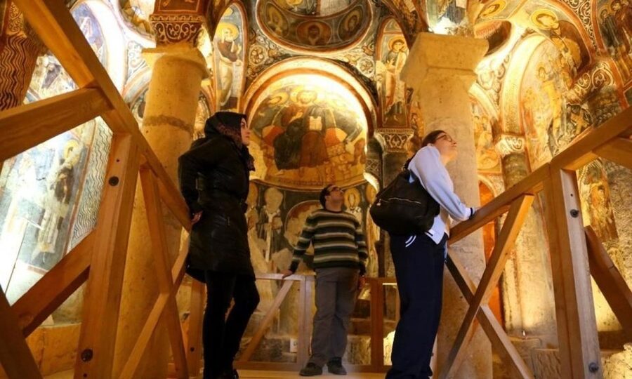 Daily Cappadocia tour start from Istanbul by plane - Zelve’s Rock Churches and Byzantine Frescoes