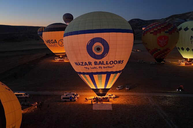 Daylight Balloon Flight Cappadocia (Goreme) by Nazar Balloons - Your 1-hour balloon ride: views, comfort, and pilot-led guidance