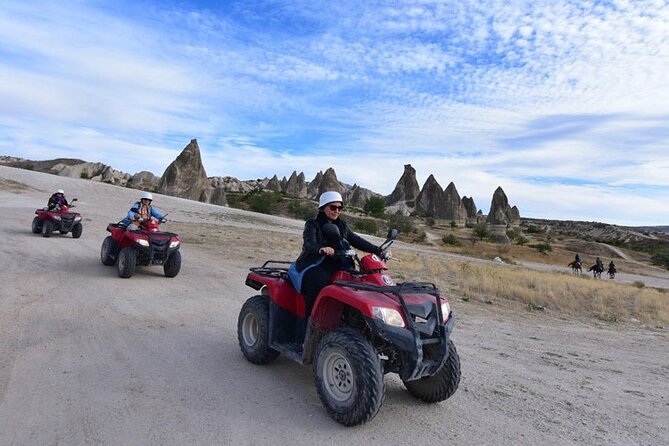 Deal Package : Cappadocia Red Tour + ATV Quad Bike Safari + Hot Air Balloon Tour - The Semi-Private Red Tour: Museums, Churches, and Fairy Chimney Icons