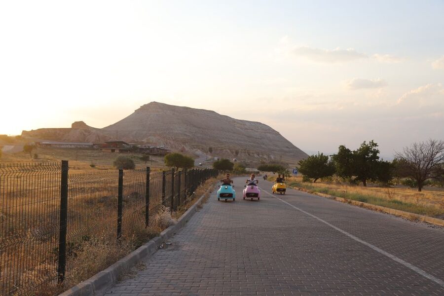 From Göreme: Cappadocia Electric Trike Tour - Zelve Open Air Museum: Layered colors and a short but sweet visit