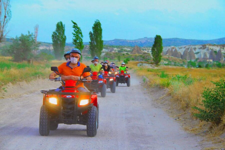 From Göreme: Cappadocia Valleys at Sunset ATV Tour - Red Valley: The Convoy Roll-In and the Terrain Reality Check