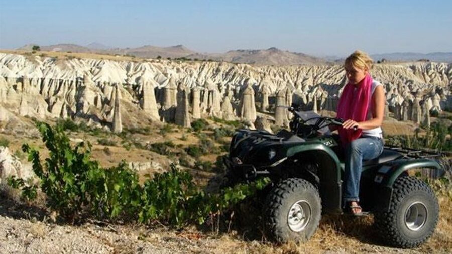 From Göreme: Cappadocia Valleys at Sunset ATV Tour - Love Valley: Short Riding Time, Big Views, and a Calm Break
