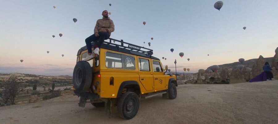 From Göreme/Ürgüp: Cappadocia Jeep Safari Sunrise or Sunset - Guides and the photo factor: why it feels more personal than a bus tour