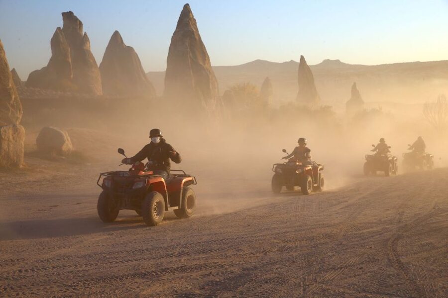 From Ürgüp/Göreme: Cappadocia Sunrise or Sunset Quad Tour - Quad Riding 101: What the Sunrise/Sunset Setup Is Really Like