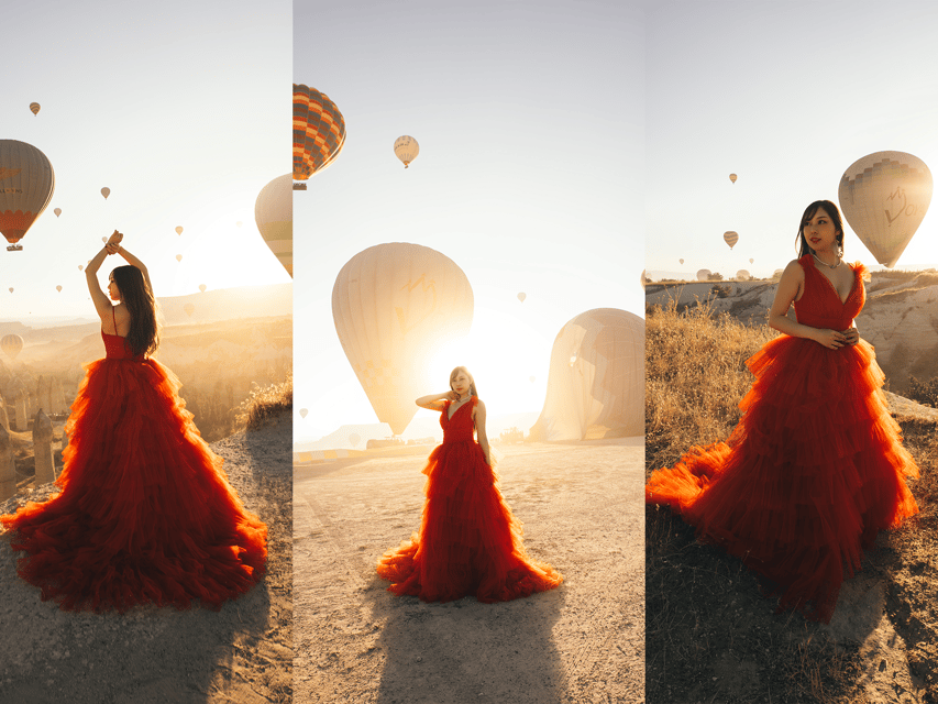 Göreme: Cappadocia Satin Flying Dress Rental - Timing Matters: The Dress Rental Runs Only at Sunrise and Sunset
