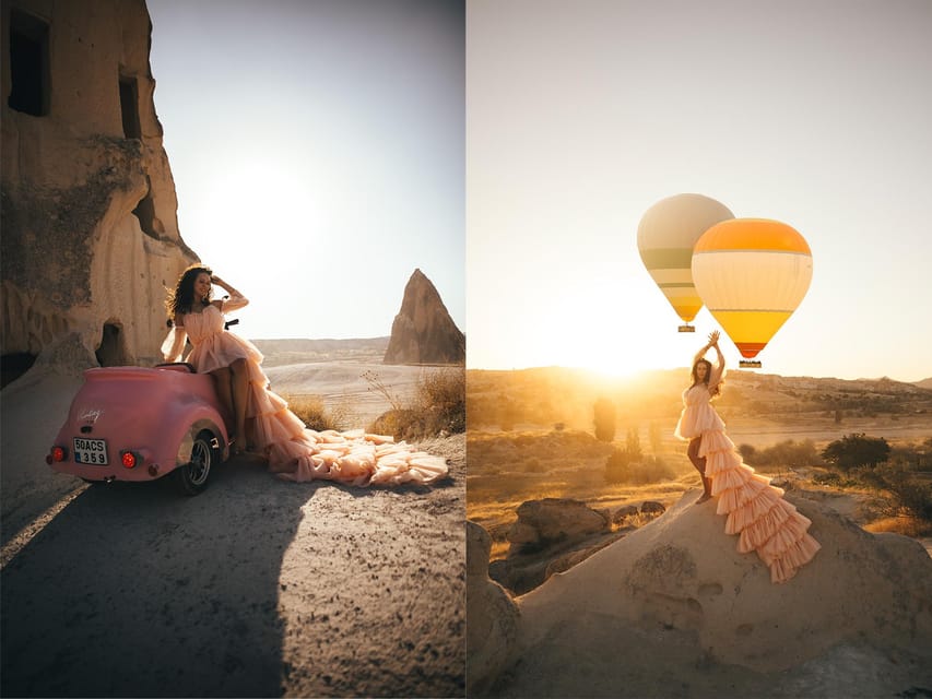 Göreme: Cappadocia Satin Flying Dress Rental - What to Expect During the 3-Hour Block