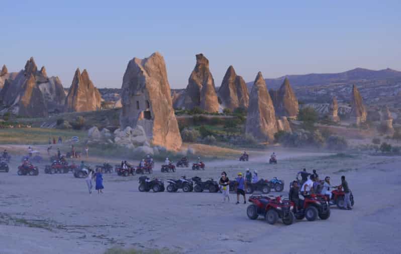 Göreme: Cappadocia Sunset ATV Tour - ATV Views in Cappadocia: Red, Rose, and Love Valley in One Hour