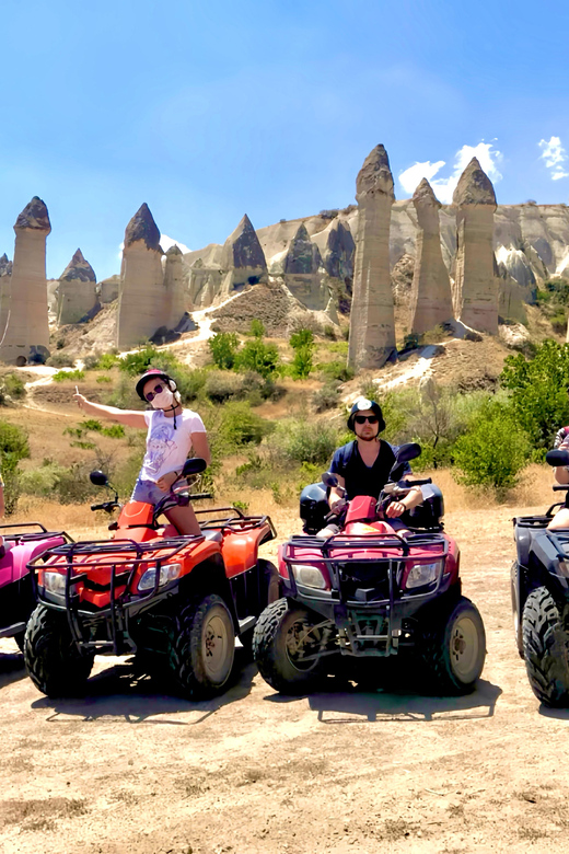 Göreme: Cappadocia Sunset ATV Tour - First Lesson, Then Dusty Roads: How the Riding Actually Works
