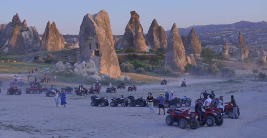 Göreme: Cappadocia Sunset ATV Tour - Göreme Pickup and the ATV Hub: How the Start Usually Goes