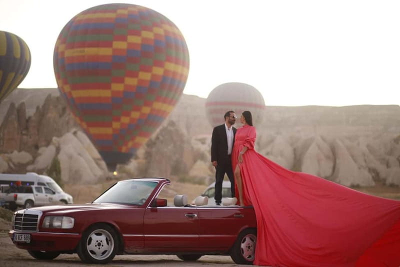 Göreme: Classic Car Tour - The Classic Car Ride: Your Color Choice Changes the Photos