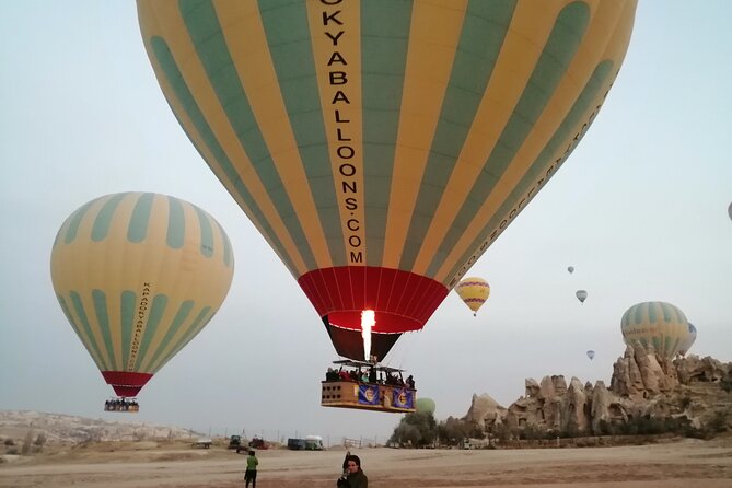 Goreme Hot Air Balloon over Valleys, with Champagne and Transfers - Breakfast, Certificate, and the Champagne Toast After Landing