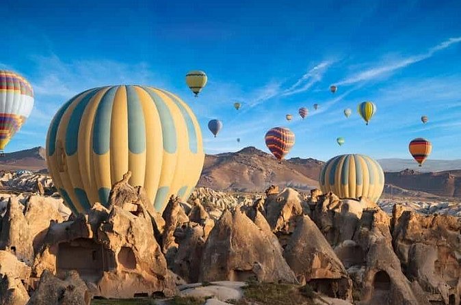 Goreme Hot Air Balloon Ride over Cappadocia - The 1-hour flight: fairy chimneys, valleys, and drifting with the wind