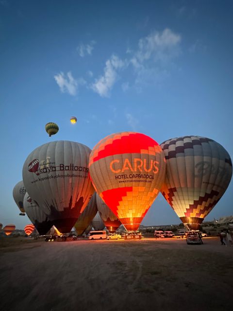 Göreme: Luxury Hot Air Balloon Flight in Göreme Valleys - Hotel pickup in six towns, with an English-speaking driver
