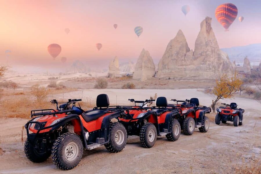 Göreme: Quad Safari through the Sword, Love & Rose Valleys - The 2-Hour Route: Sword, Rose, Love Valleys, and Cavusin Village