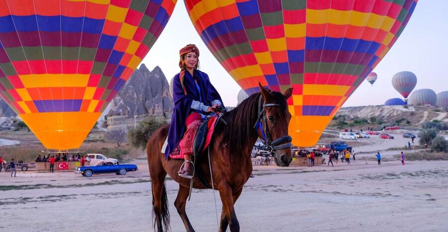 Goreme: Sunrise Horse Riding Excursion - The ride itself: what horseback “good footing” feels like