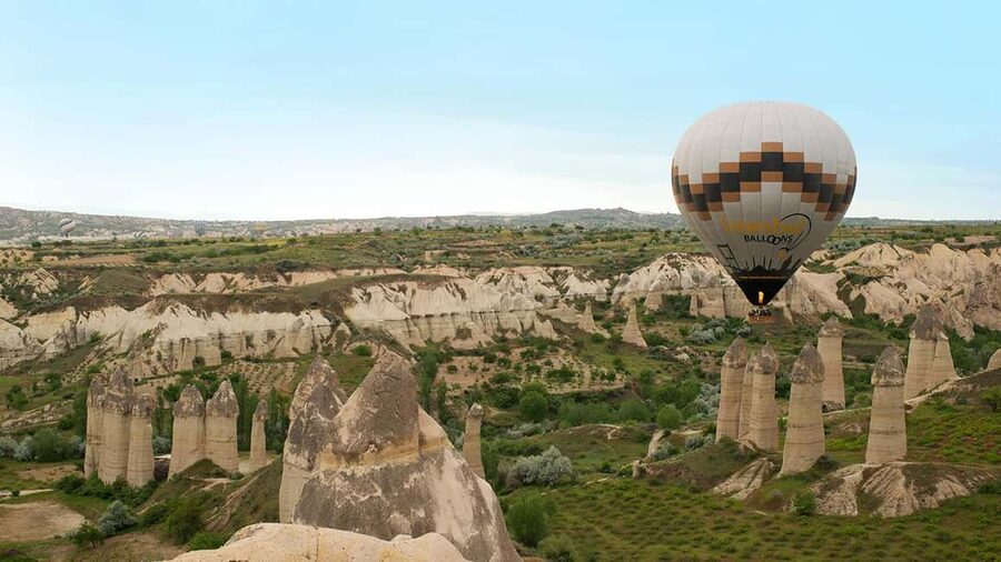 Göreme: Sunrise Hot Air Balloon Ride over Cappadocia - Hotel pickup and the ride to the central launch area