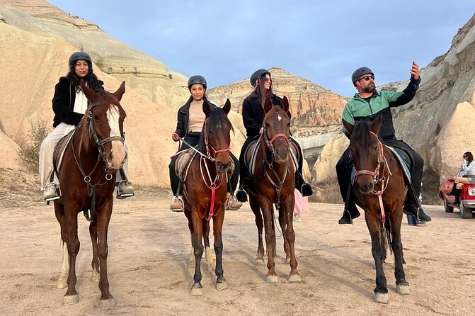 Horse Riding in Cappadocia - Göreme Area and the Swords Valley Formations