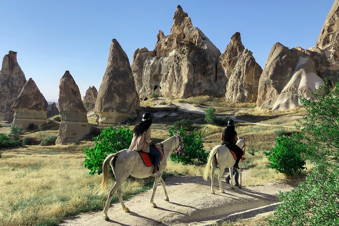 Horseback Riding Experience in Beautiful Valleys of Cappadocia - The ranch setup: helmets, help mounting, and staff checks
