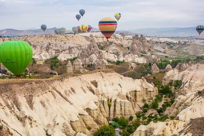 Hot Air Balloon Cappadocia - Avanos and the valley feel: colors, terraces, and cave hotels