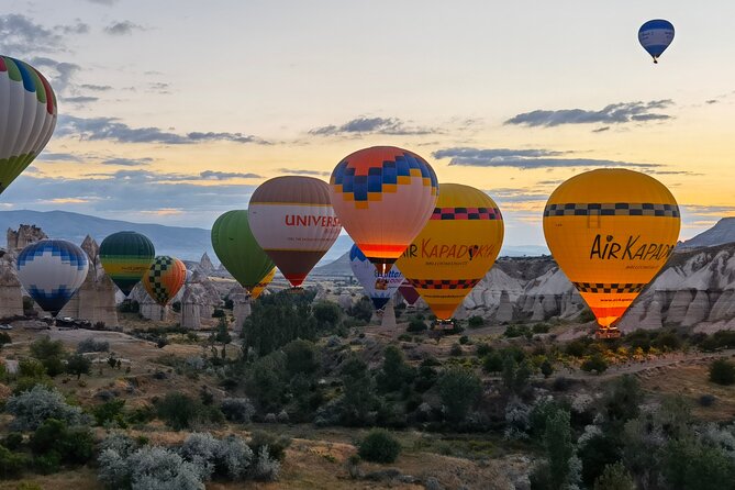 Hot Air Balloon Ride in Cappadocia / Goreme - Watching balloons prepare: the calm part before the sky