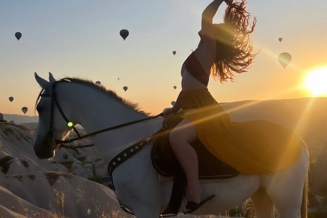 Magical horse ride with balloon in Cappadocia - Horse matching: comfort for beginners and chances to gallop