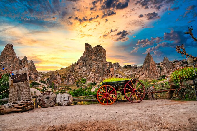 North Cappadocia ( Red Tour ) - Zelve Open Air Museum: cave churches and old fresco atmosphere