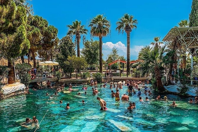 Pamukkale Tour from Kusadasi with Hot Air Balloon Flight - Hierapolis ruins: culture plus thermal water