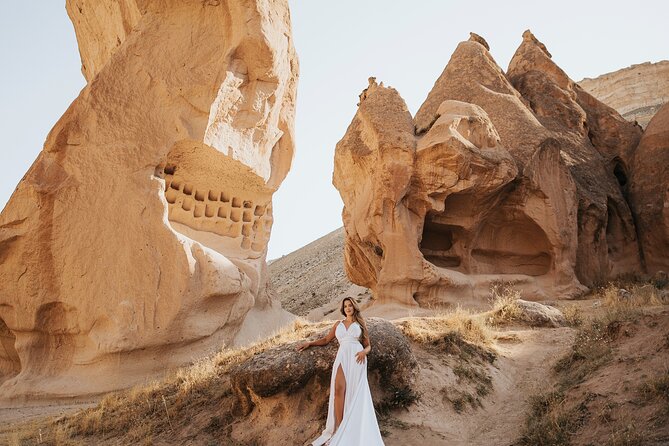 Photoshoot with Balloons in Cappadocia - Stop 3: Gulludere Vadisi church site and secret cave crevice