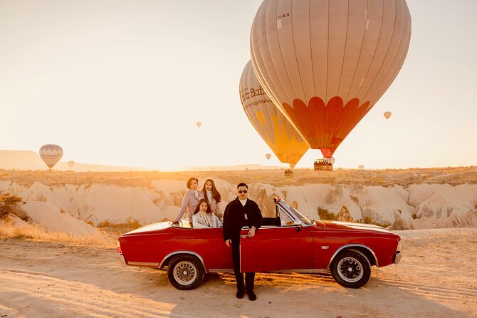 Private Classic Car Tour - Sunrise balloon views without the scramble