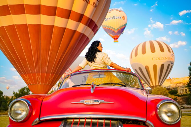 Private Classic Car Tour in Cappadocia with Balloon View - Rose Valley: First Light and Classic-Car Photo Moments