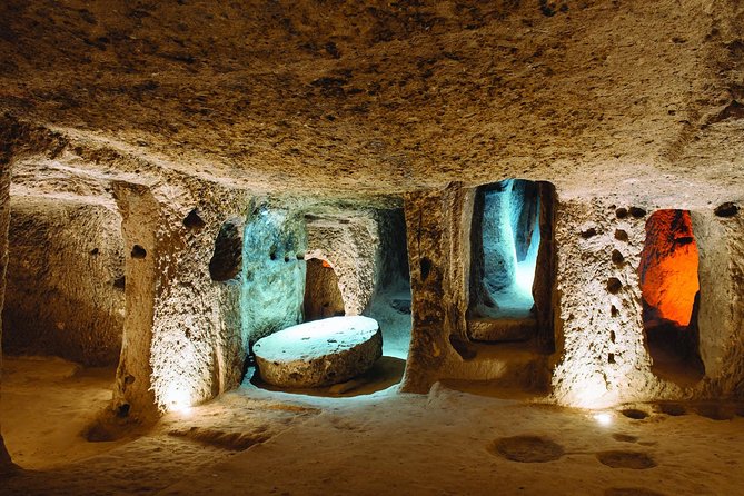 Private Double Cappadocia Tour (Red + Green Tour) - Day 1: Göreme panorama, Kaymaklı underground, and the Ihlara Valley walk