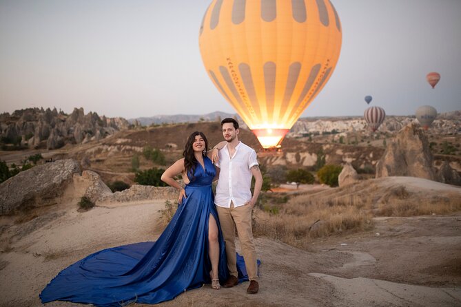 Private Photoshoot in Cappadocia - How the Balloon Chase Works: Rose Valley First Light