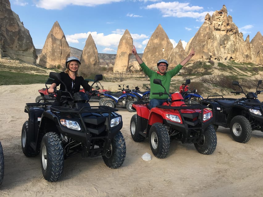 Quad Bike Safari Cappadocia - Girls Monastery: church-and-graves time on the way to the views