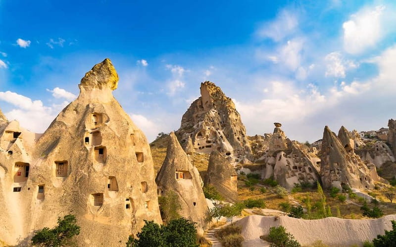 Red (North) Tour Cappadocia Small Group - Uçhisar: a quick photo stop that helps you read the area