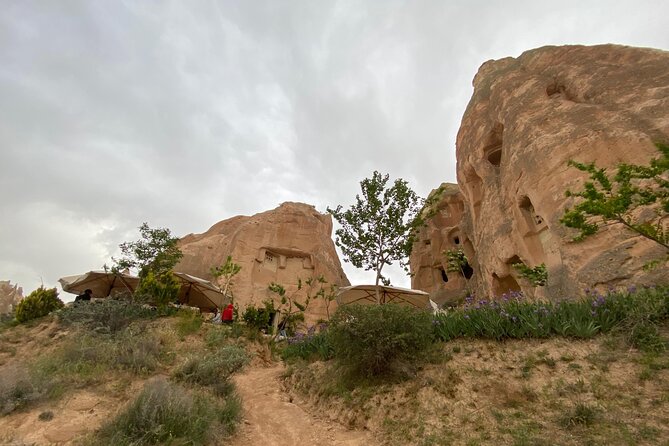 Red & Rose Valley Sunset Hiking Tour with a Trekking Dog "Oscar" - The Café Pause Before the Valley of Roses Sunset