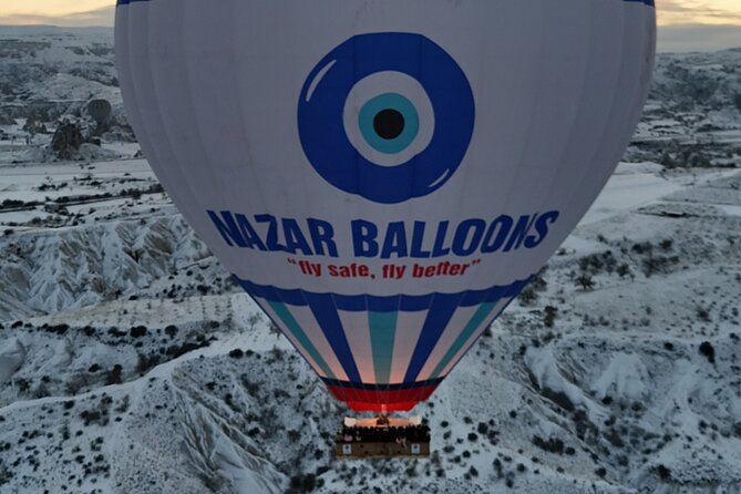 Sunrise Balloon Flight Cappadocia (Goreme) by Nazar Balloons - Landing, champagne, and the personalized certificate moment