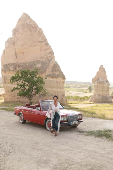 Sunrise Balloon Viewing with Classic Car –Magical Cappadocia - Private Group Comfort: Up to Four People, Not a Bus
