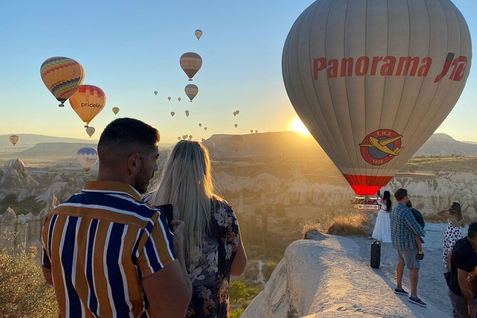 Sunrise Balloon Watching Tour with Photographer in Goreme - Stop 2 Love Valley panorama: the close-up sunrise view